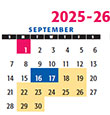 Academic Calendar 2025-2026